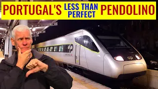 DISAPPOINTED! Portugal's Tilting Pendolino Train:  First class review.