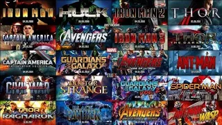 All Marvel movies from (1944 - 2022)