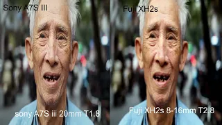 FujiFilm X-h2s vs Sony A7s iii Comparison | How Fuji better than Sony | Why you prefer Fuji