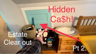 Hidden ca$h found! Buying an abandoned homes contents part 2.