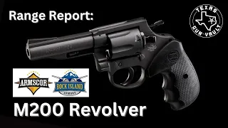 Range Report: Rock Island Armory (Armscor) M200 Revolver