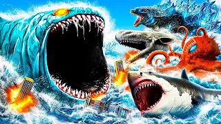 BLOOP vs SEA MONSTER en GTA 5