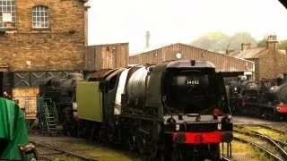 Keighley & Worth Valley Railway,Oxenhope,Haworth,Oakworth,Damems,Ingrow,Keighley,HD,2012.