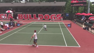 Ohio State vs Oklahoma #3 Doubles NCAA Tournament 2017