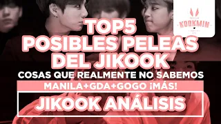 JIKOOK - TOP 5 POSIBLES PELEAS JIKOOK | Cosas que realmente no sabemos (Cecilia Kookmin)