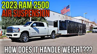 2023 RAM 2500 Air Suspension Test: Why Is The 2500 Air Ride So Much Better Than The 3500 1 Ton???