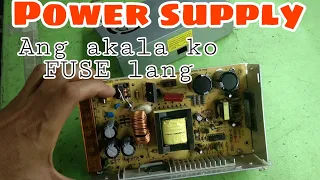 POWER SUPPLY REPAIR || BASIC..BLOWN FUSE