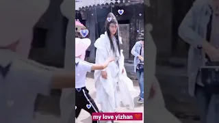 The untamed New Behind the scenes 😁💓#Wang Yibo#Lan Zhan//Aww so cute 🥺😍❤️