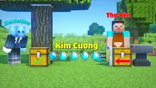 CÁCH LÀM MÁY ĂN TRỘM KIM CƯƠNG ĐỂ TROLL ÔNG THỢ RÈN TRONG MINECRAFT | Thử Thách SlenderMan