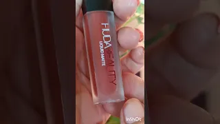 HUDA BEAUTY Liquid Matte Lipstick #hudabeauty #lipstick