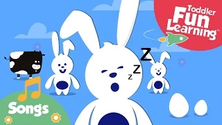 Sleeping Bunnies | Nursery Rhyme for Toddlers | Toddler Fun Learning