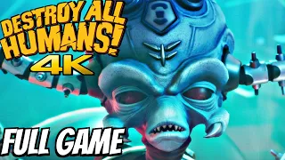 DESTROY ALL HUMANS (REMAKE) - Gameplay Walkthrough FULL GAME (4K 60FPS ULTRA)