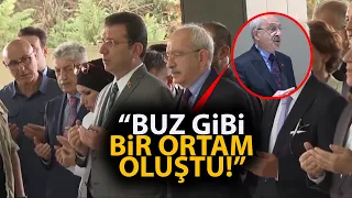 Kemal Kılıçdaroğlu ve Ekrem İmamoğlu, Adnan Menderes anmasında: Buz gibi ortam oluştu!