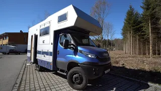 Offroad Wohnmobil Bimobil EX420 2021 Iveco Daily 4x4. Made in Germany.