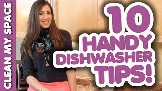 10 AWESOME DISHWASHER TIPS! How to Wash Dishes & Silverware the Fast & Easy Way (Clean My Space)