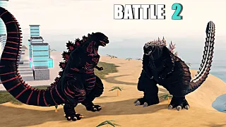 Godzilla Ultima vs Shin Godzilla Epic Battle 2 | Kaiju Universe