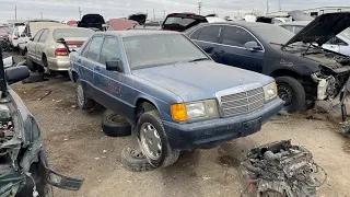 1990 Mercedes-Benz 190E 2.6 (W201) JUNKED! This Baby Benz grew up and too old for someone to keep...