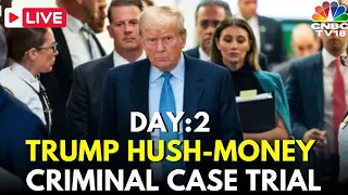 Donald Trump Trial LIVE: Trump Mocked For Falling Asleep in Court | Trump's Hush-money Case | IN18L