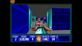 Wolfenstein 3D - (World War II 3D SDL ) - Episode 1 1942 - Floor 7