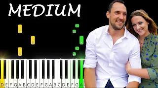 Canon in D | Johann Pachelbel | MEDIUM PIANO TUTORIAL + SHEET MUSIC by Andantino