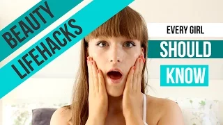 10 Beauty Life Hacks Every Girl Should Know! | Jess Louise