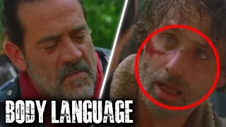 Body Language Analyst Reacts To Negan Nearly Has Rick Cut Off Carl's Arm | The Walking Dead