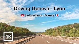 Scenic Drive | Journey from Geneva to Lyon via Europe's Most Beautiful Roadway, Unforgettable Voyage