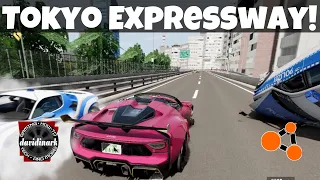 BeamNG Drive - ASSETTO CORSA Mod in BeamNG! Tokyo Shuto C1 Expressway