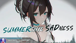 Nightcore - Summertime Sadness (Rock Version) - (Lyrics)