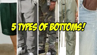 THE 5 TYPES OF BOTTOMS YOU NEED IN YOUR WARDROBE