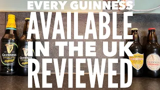 Every Available Guinness Reviewed Including Guinness Nigerian Foreign Extra Stout!!