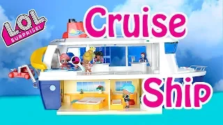 🛳️LOL Surprise Dolls Cruise Ship Stop Motion Cartoon💦🛳️