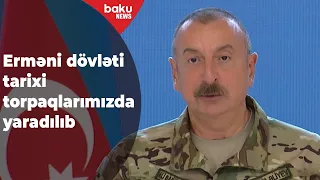 İlham Əliyev: Ermənistana şans verdik, ancaq onlar bu şansdan istifadə etmədilər - Baku TV