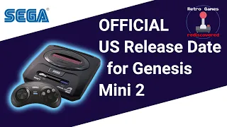 Sega's Mega Drive Mini 2 Gets US and European Release Date