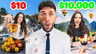 $10 VS $10,000 DATE WITH CRUSH!! **Romantic**