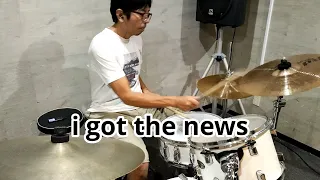 steely dan   i got the news  (drum cover)