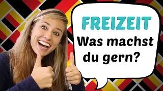 GERMAN LESSON 50: Was machst du in deiner Freizeit? // German freetime Vocabulary