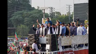 Chairman PTI Imran Khan Speech at Liberty Chowk in Lahore