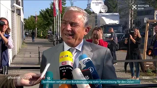 CDU-Statements zu den Ergebnissen der Landtagswahlen in Brandenburg und Sachsen am 02.09.19