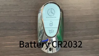 Key battery replacement Mercedes-Benz S-class Maybach W223/ Замена батареи в ключе Мерседеса