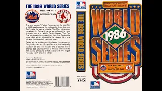 1986 World Series - New York Mets Vs. Boston Red Sox