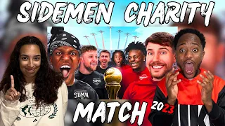 COUPLES REACT TO SIDEMEN CHARITY MATCH 2023 [OFFICIAL STREAM] | RAE & JAE REACTS