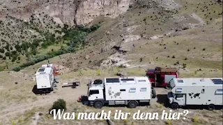 [62] Was macht ihr denn hier? Overlander im Ihlara-Tal /Allrad Wohnmobil Türkei