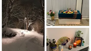 Snow | winter | Christmas | Diwali | Indian | life in Finland | Marathi vlog | dark days