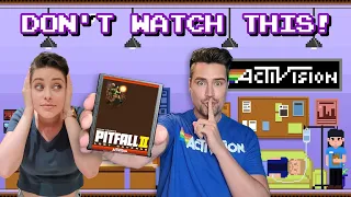 The world's greatest videogame easter egg DOESN'T EXIST (*for legal reasons 🤫) Pitfall 2 Atari 800!
