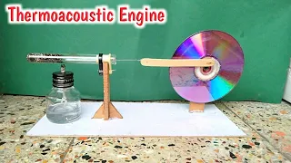 How To Make Thermoacoustic Engine at home|DIY