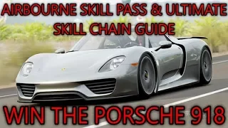 Forza Horizon 3 - FORZATHON - Win the Porsche 918 Spyder - Airborne Pass Skill Guide