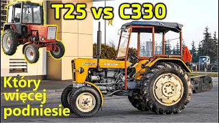 Ciągnik Ursus C-330 vs Władimiriec T25 vs Arbos 2035 👉Bitwa na podnoszenie ciężarów [Korbanek]