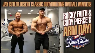 JAY CUTLER DESERT CLASSIC BBING  OVERALL CHAMPS-ROCKY FAITH & CODY PIERCE'S ARM DAY FT MILOS & HIDE!