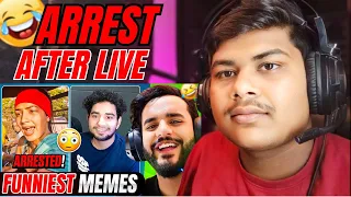 Viral Vada pav girl Arrested 😱 Funniest Memes😂 | Reaction 😂